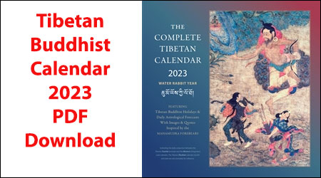 Tibetan Calendar 2023 PDF – Buddhist Calendar 2023, Festivals and Holidays List