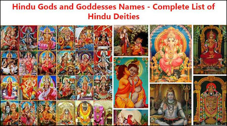 Hindu Gods and Goddesses Names - Complete List of Hindu Deities PDF Download