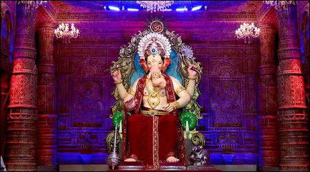 Lalbaugcha Raja 2023, Live Darshan, First Look Photo, Online Aarti, Ayodhya Ram Temple Theme