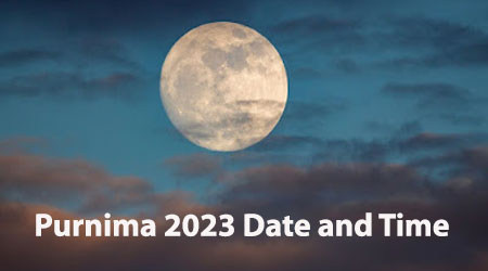 Purnima 2023 Dates List: Purnima Vrat 2023 Tithi and Time on Full Moon Days Calendar