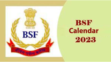 BSF Calendar 2023 PDF Download - BSF Holiday Dates 2023 List