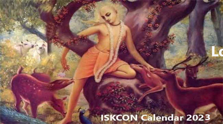 ISKCON Calendar 2023 PDF Download, Hare Krishna Calendar 2023 With Festival Dates List