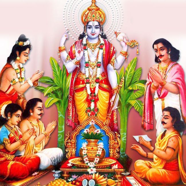 Satyanarayanachi Katha Pdf, Satyanarayan Pooja in Marathi, Puja Samagri - सत्यनारायणाची कथा
