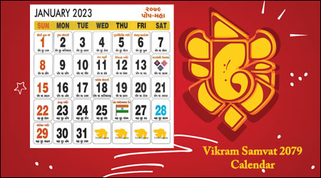 Vikram Samvat 2079 Calendar, Panchang 2023 PDF Download