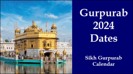 Gurpurab 2024 Dates