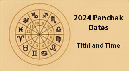 2024 Panchak Dates
